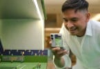 Christoper-Rungkat-dengan-OPPO-Find-N2-Flip-Wimbledon-