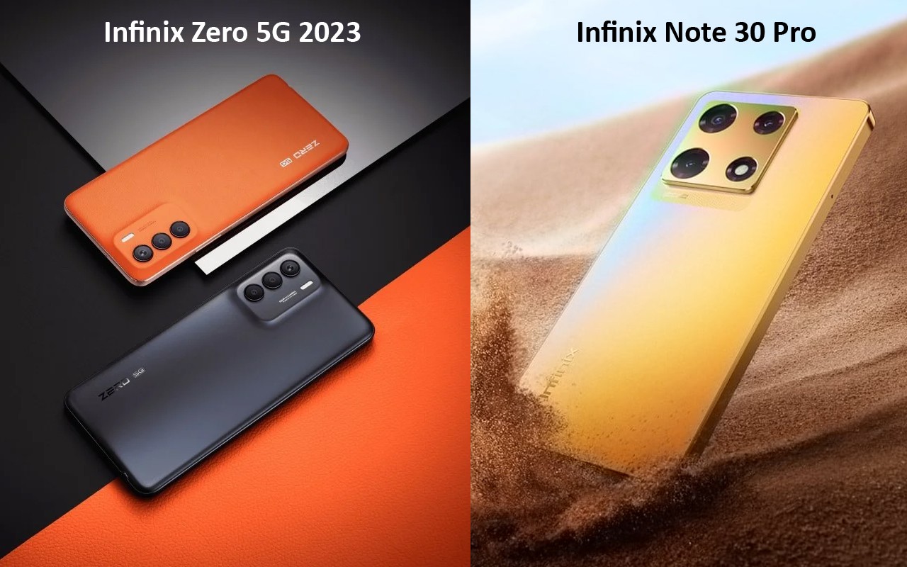 Infinix Zero 5G 2023 vs Infinix Note 30 Pro
