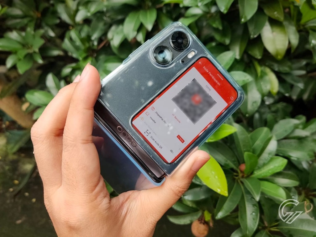Cara Menampilkan Kode QR Pada Cover Screen OPPO Find N2 Flip