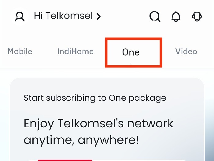 Cara Daftar Telkomsel One - 1