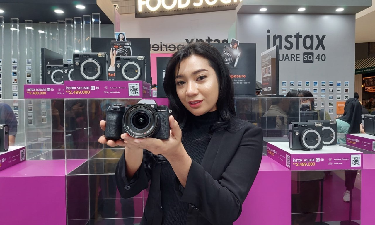 Sasar Vlogger, Kamera Mirrorless Fujifilm X-S20 Dirilis dengan Fitur Menarik
