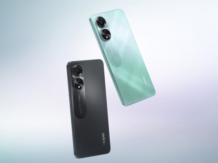 OPPO A78 Green and Black