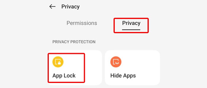 OPPO A78 - App Lock