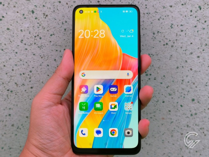 OPPO A78 - Display HandsOn