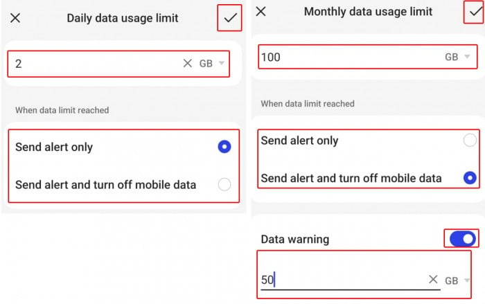 OPPO - Pembatasan Data - All Settings