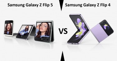 Samsung Galaxy Z Flip 5 vs Z Flip 4