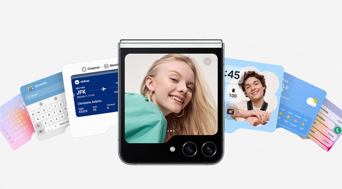 Samsung Galaxy Z Flip5 Cover Screen