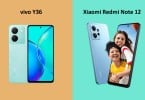 vivo Y36 vs Xiaomi Redmi Note 12