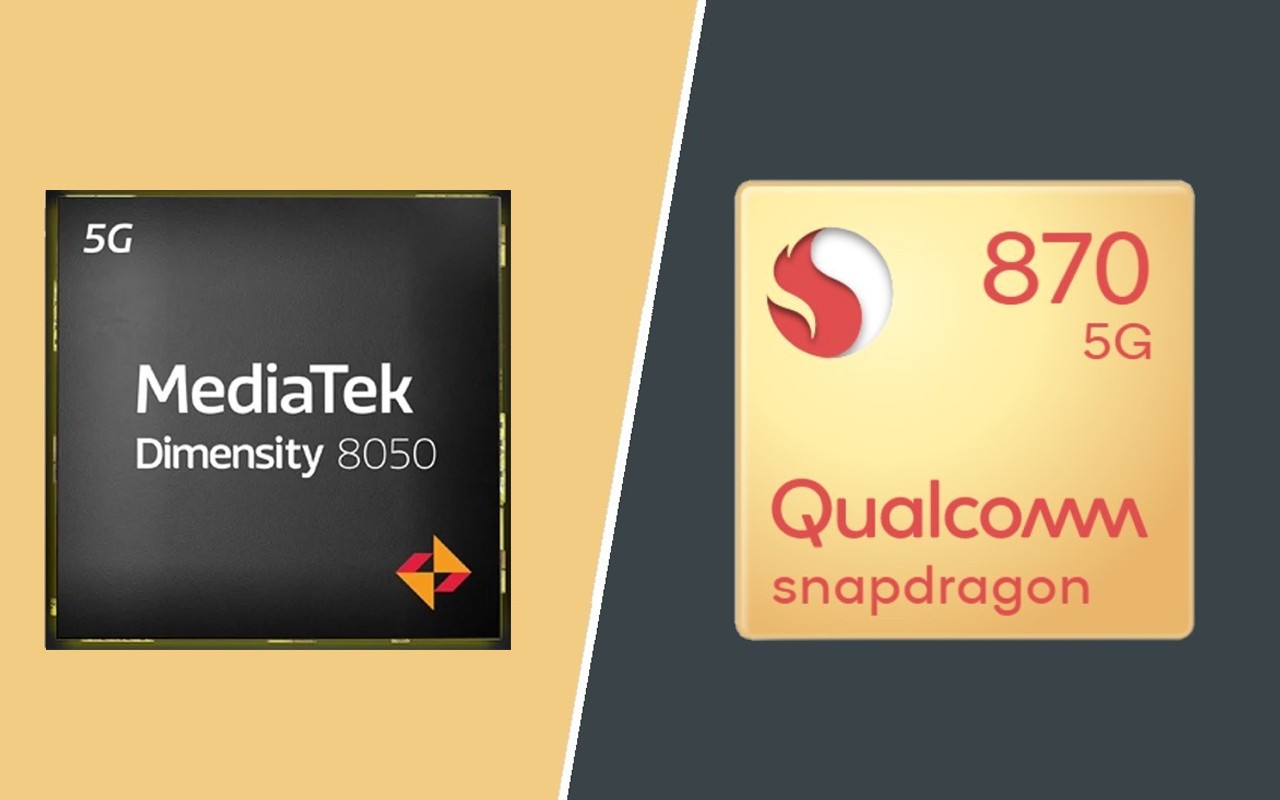 MediaTek Dimensity 8050 Vs Qualcomm Snapdragon 870 Header