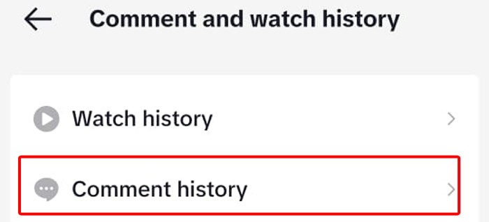 TikTok - Hapus Riwayat Komentar - 5