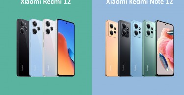 Xiaomi Redmi 12 vs Redmi Note 12