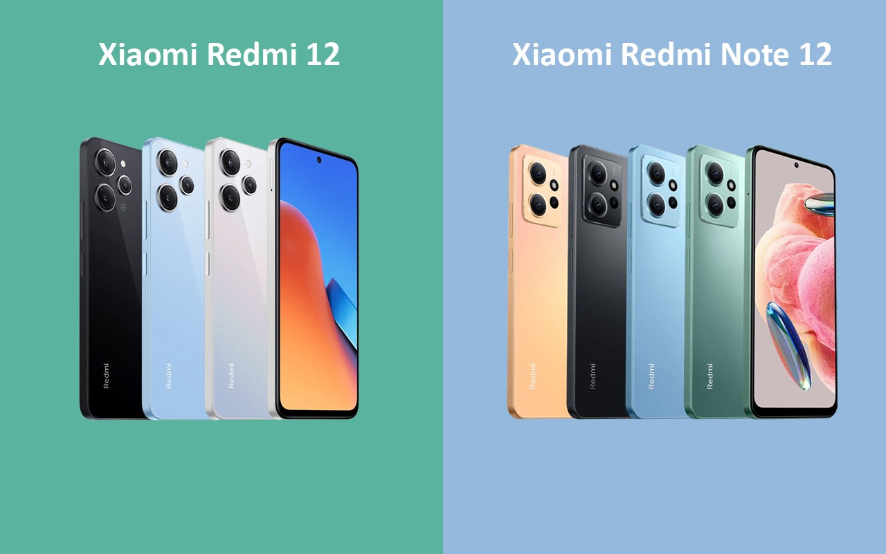 Xiaomi Redmi 12 vs Redmi Note 12