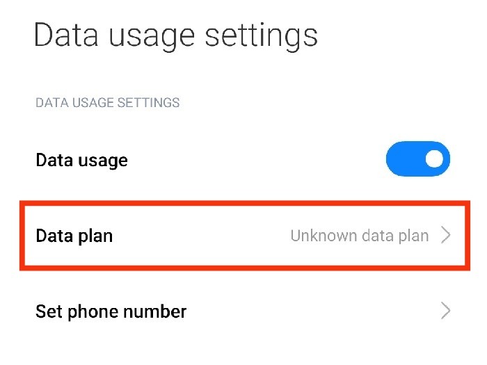 Cara Membatasi Penggunaan Data Xiaomi 7