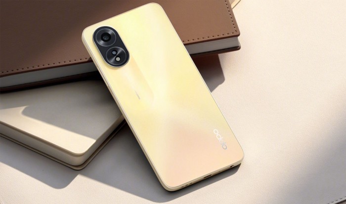 OPPO A38 Back Gold