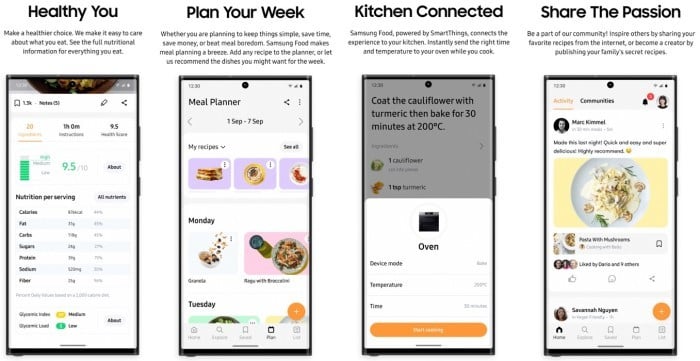 Samsung-Food-Fitur