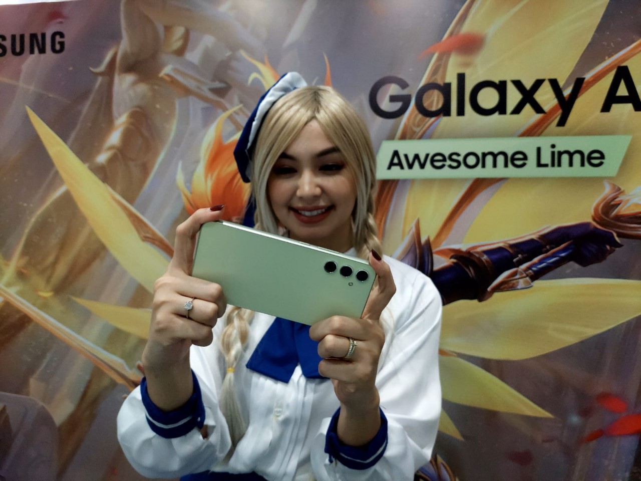 Samsung Galaxy A34 5G Edisi Khusus Mobile Legends Resmi Dijual di Indonesia