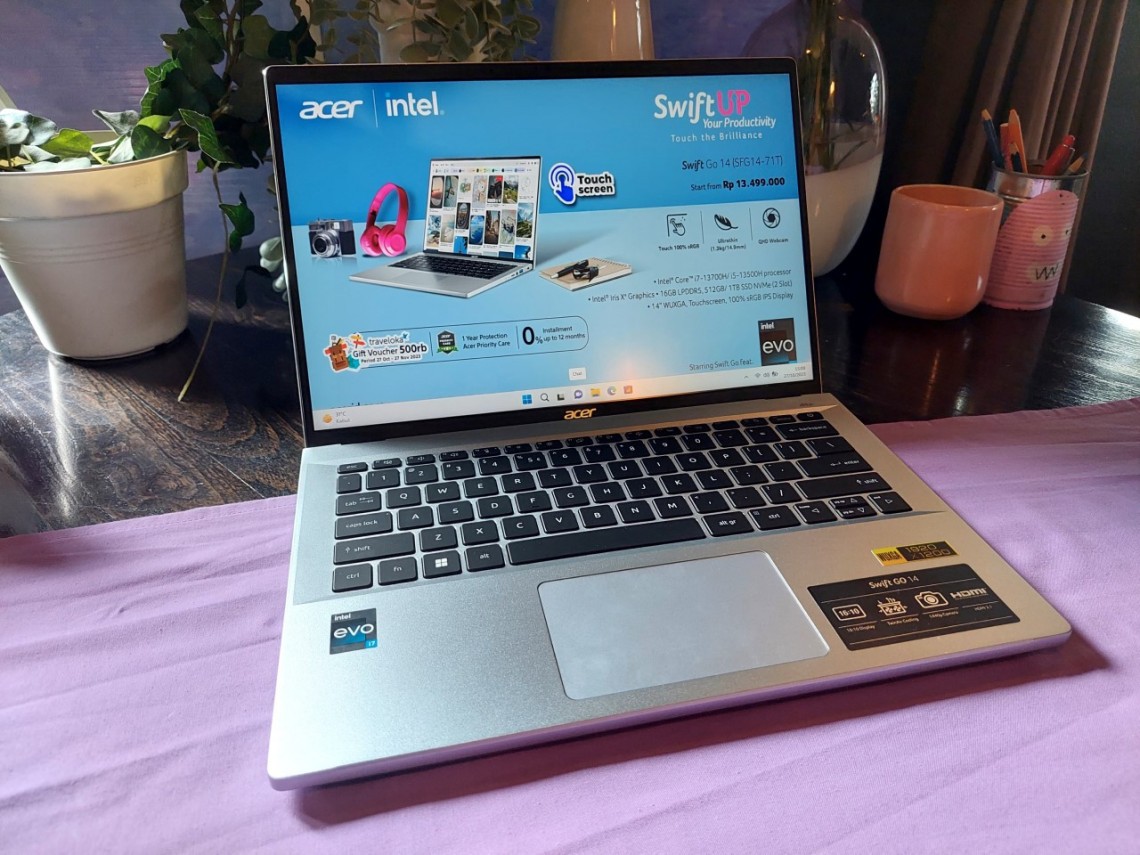 Acer Swift Go Sfg T Resmi Dijual Di Indonesia Ada Promo Voucher Rp Ribu