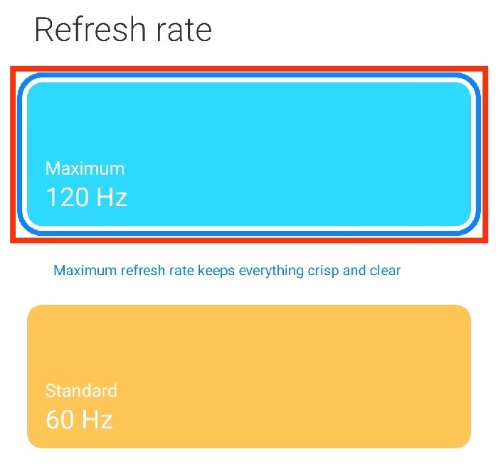 Cara Mengatur Refresh Rate HP Xiaomi - 3