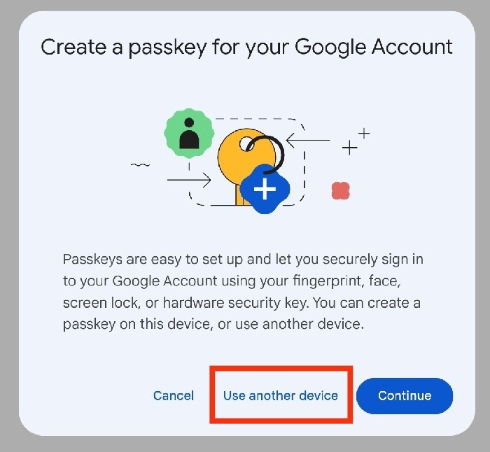 Cara Menggunakan Google Passkeys - 6