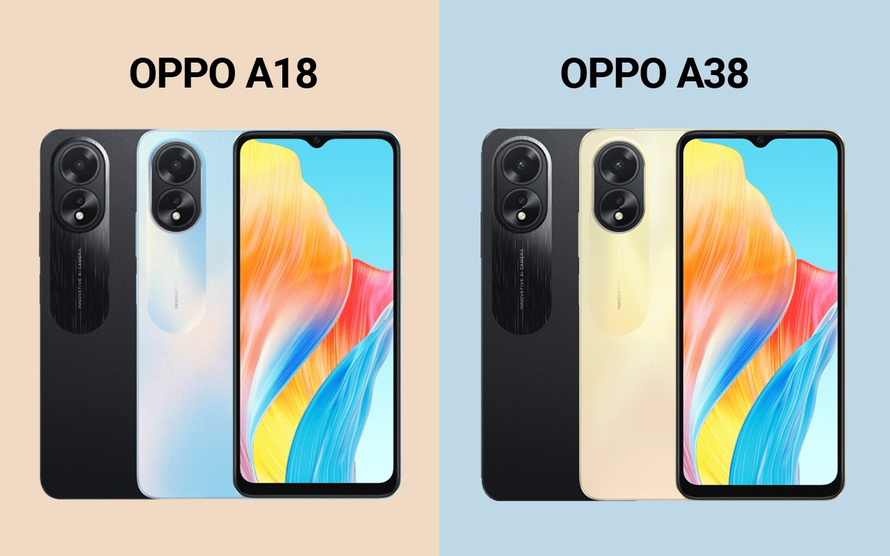 OPPO A18 vs OPPO A38