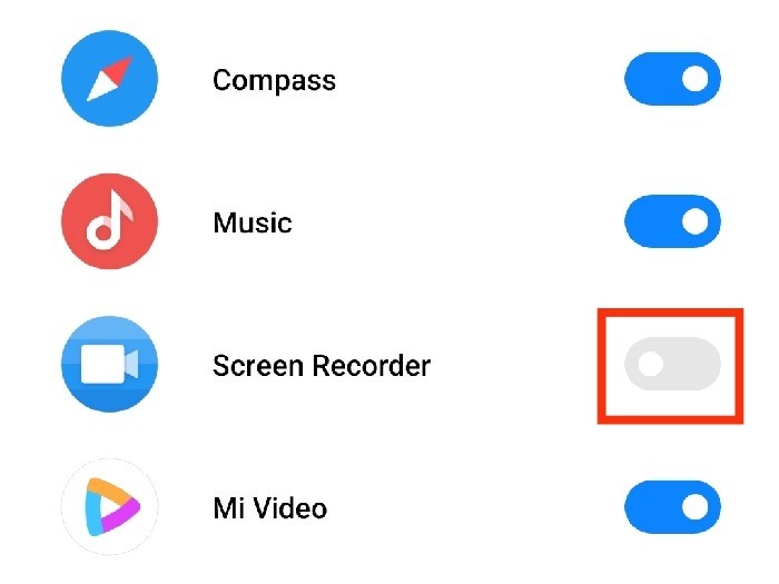 Solusi Screen Recorder Xiaomi Hilang 3