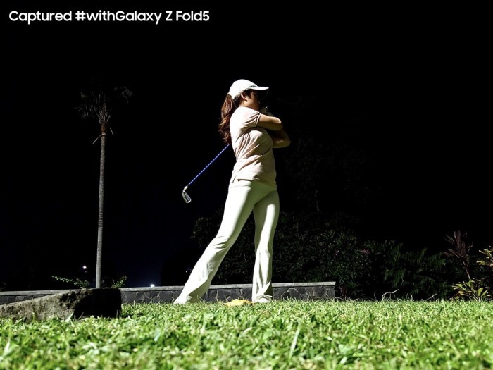 Golf-dengan-Flex-Cam-Galaxy-Z-Fold5