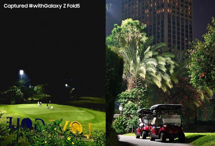  Night-Mode-Galaxy-Z-Fold-5-lapangan-golf.