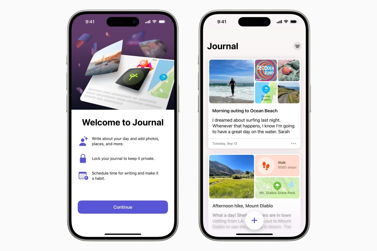 Aplikasi Journal Kini Dirilis Bersama iOS 17.2