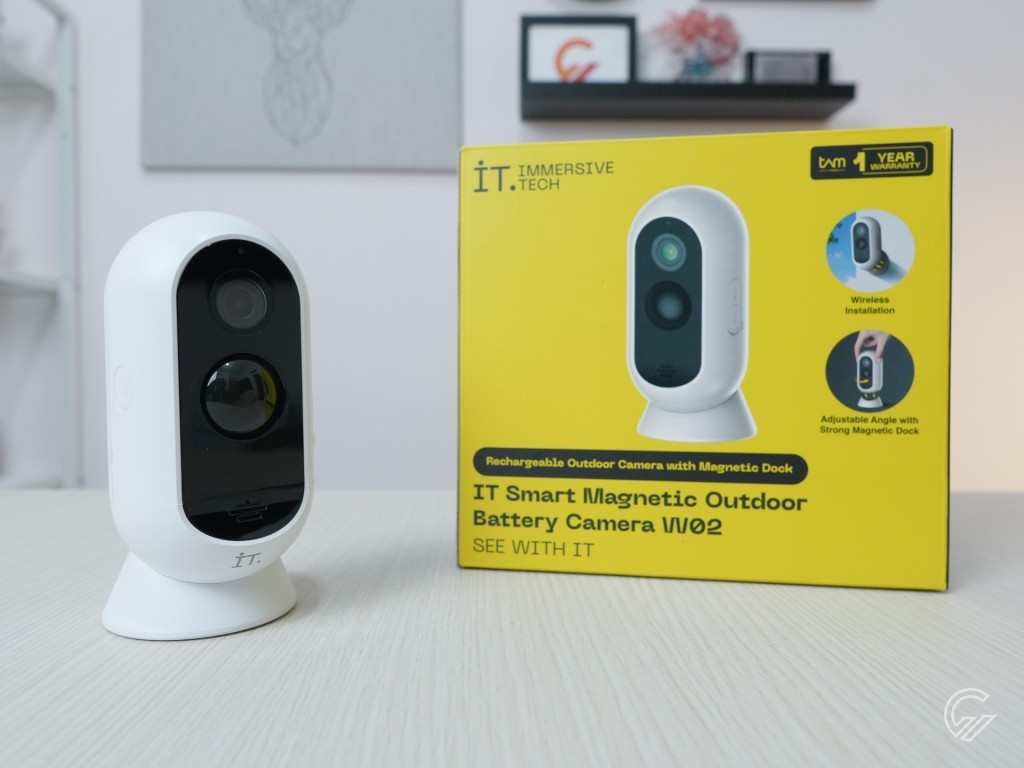Review IT Smart Magnetic Outdoor Battery Camera W02, Praktis dan Simpel!