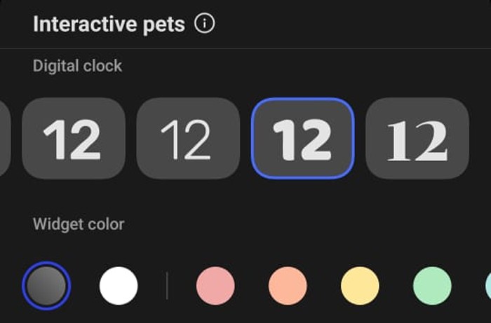 OPPO Find N3 Flip - Live Interactive pets - Digital clock dan Color