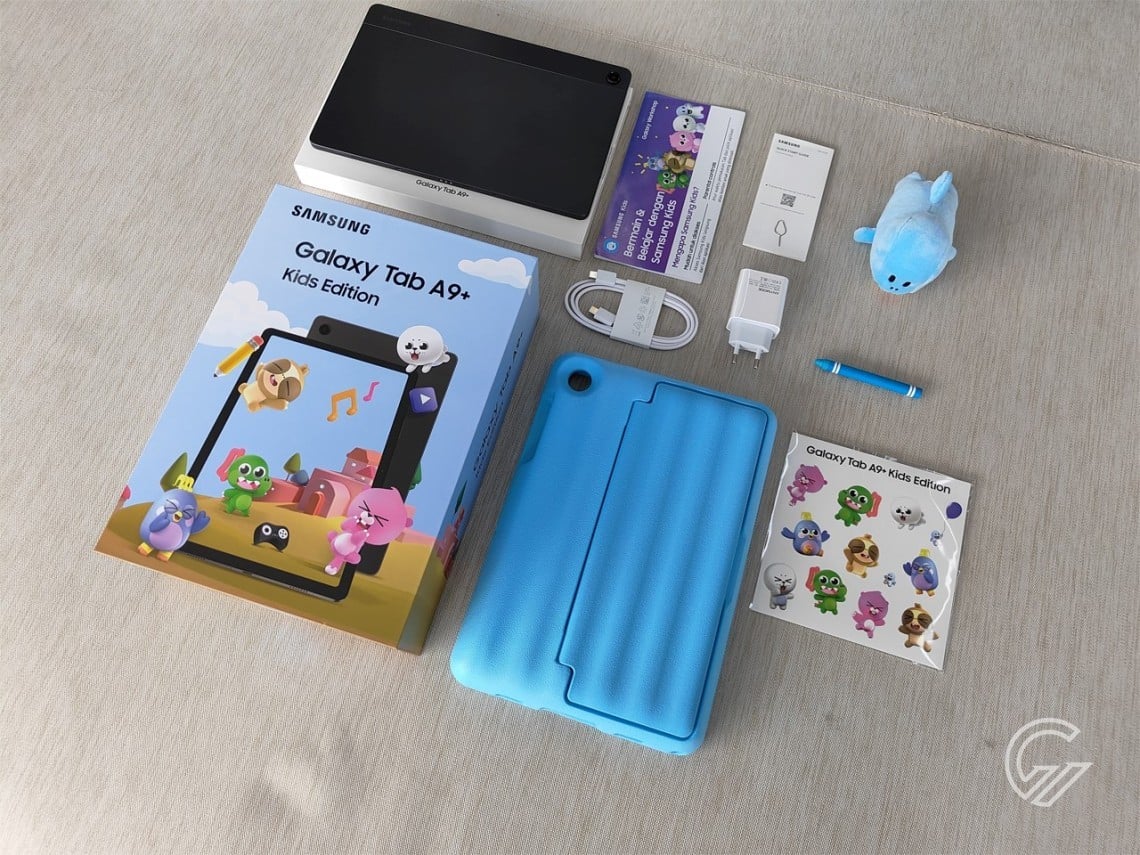 Hands On Samsung Galaxy Tab A9+ 5G Kids Edition: Asik Untuk Anak-Anak