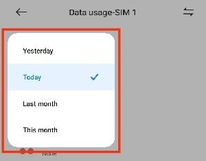 Cara Melihat Penggunaan Data Xiaomi - 4