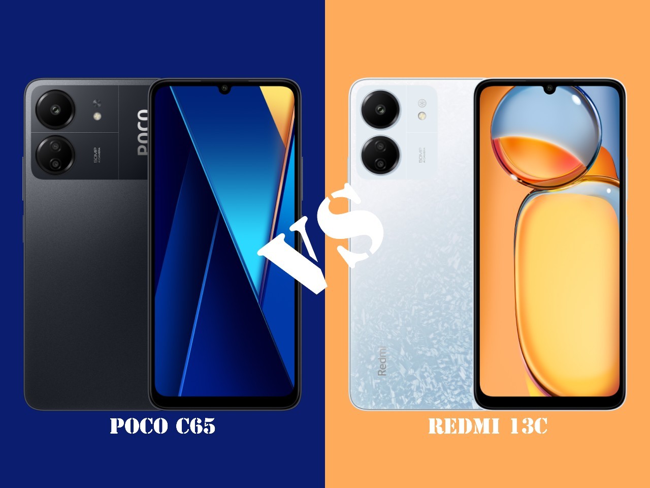 POCO C65 VS Redmi 13C - Header