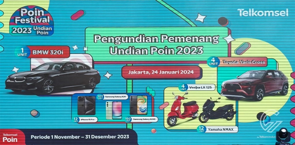 Telkomsel Umumkan Pemenang Undian Poin Festival 2023 Berhadiah Mobil ...