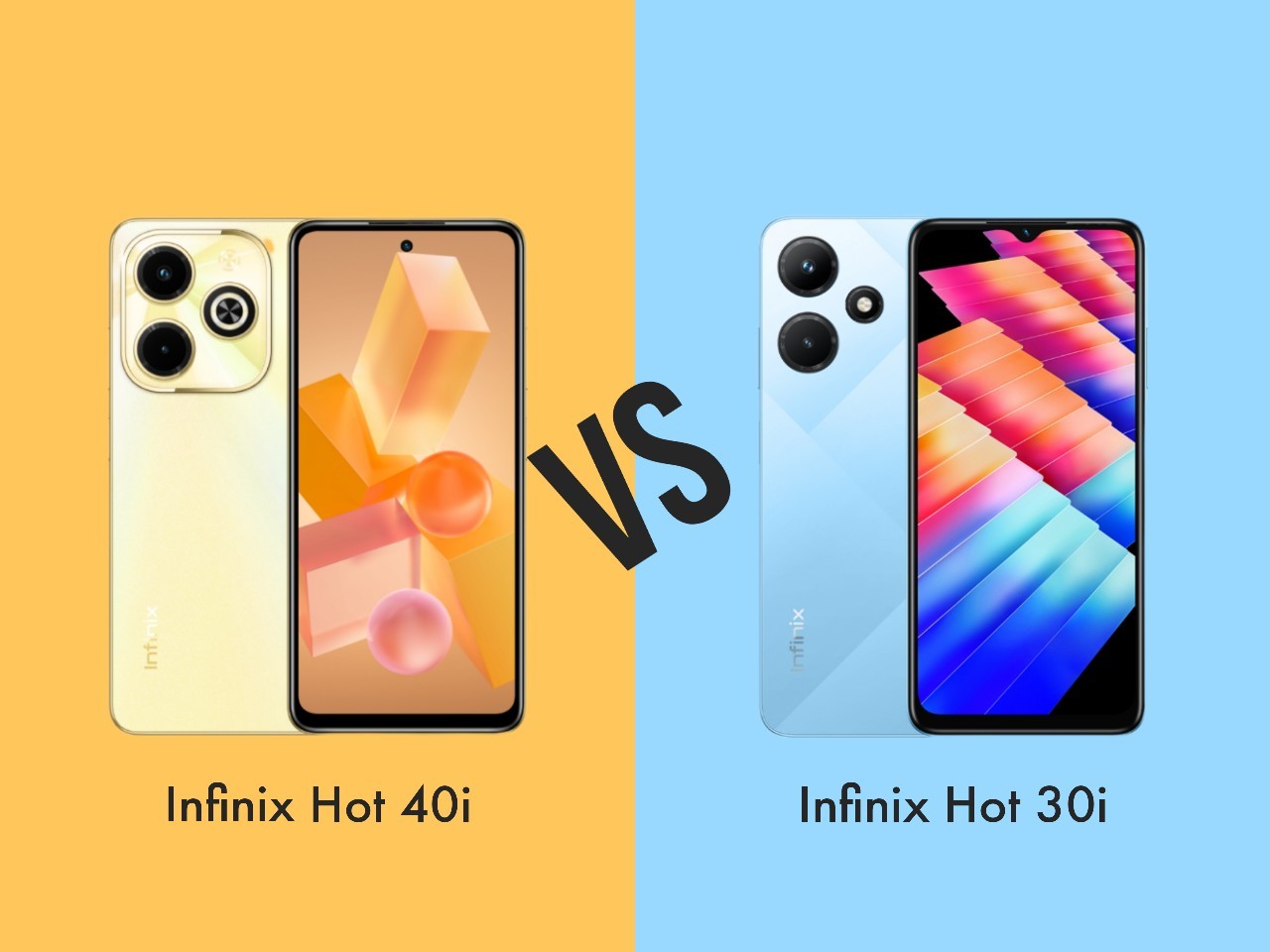 Infinix Hot 40i Vs Hot 30i - Header