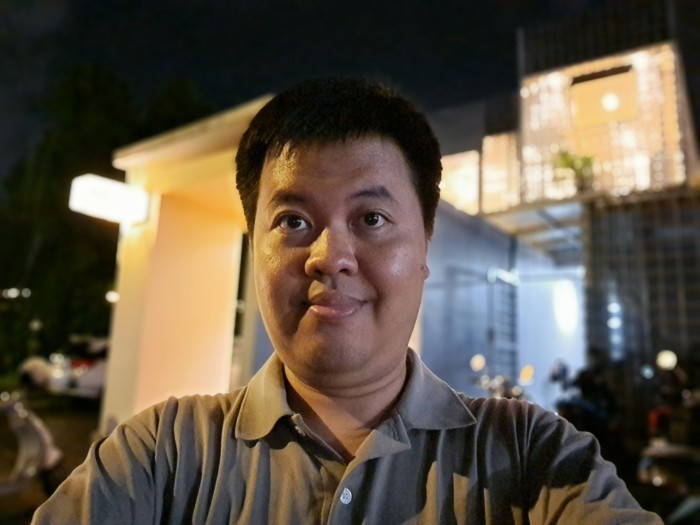 Samsung Galaxy A25 5G - Agan Adhit- Selfie - Portrait - Malam