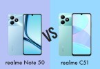 realme Note 50 Vs realme C51 - Header