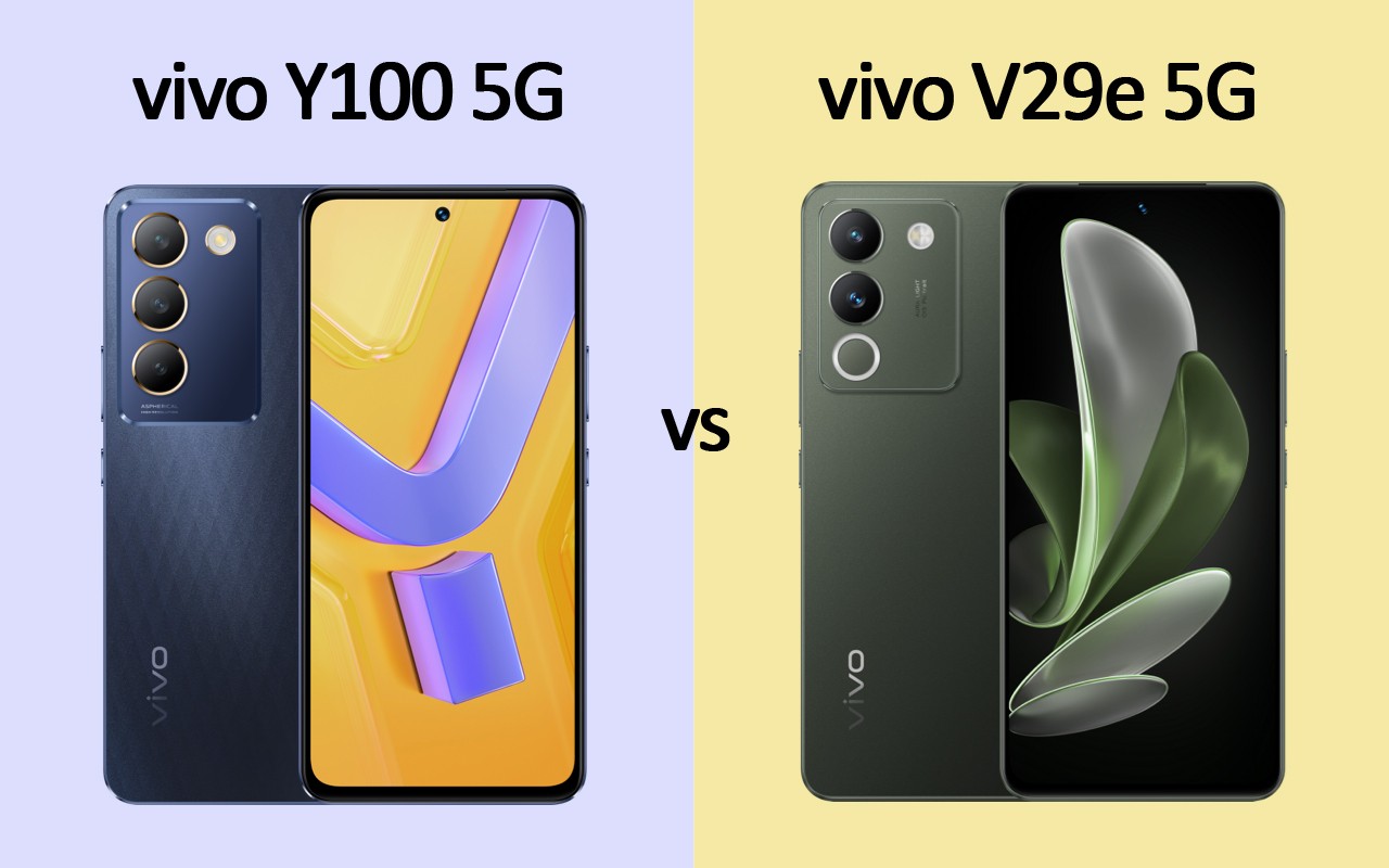 vivo Y100 5G vs vivo V29e 5G