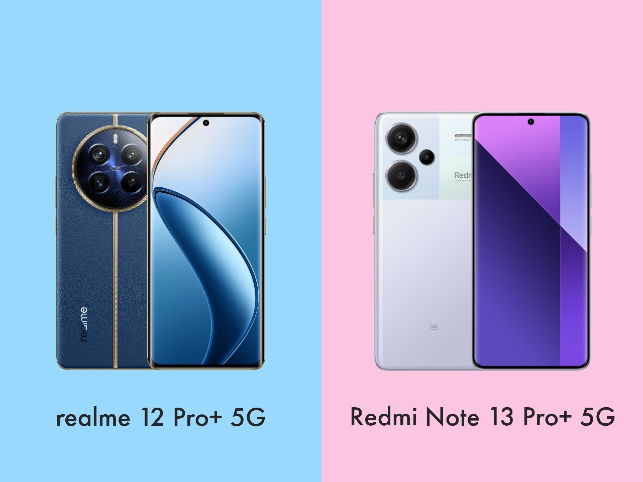 realme 12 Pro Plus 5G Vs Redmi Note 13 Pro Plus 5G - Header