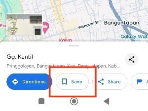 Cara Menyimpan Lokasi di Google Maps - 2