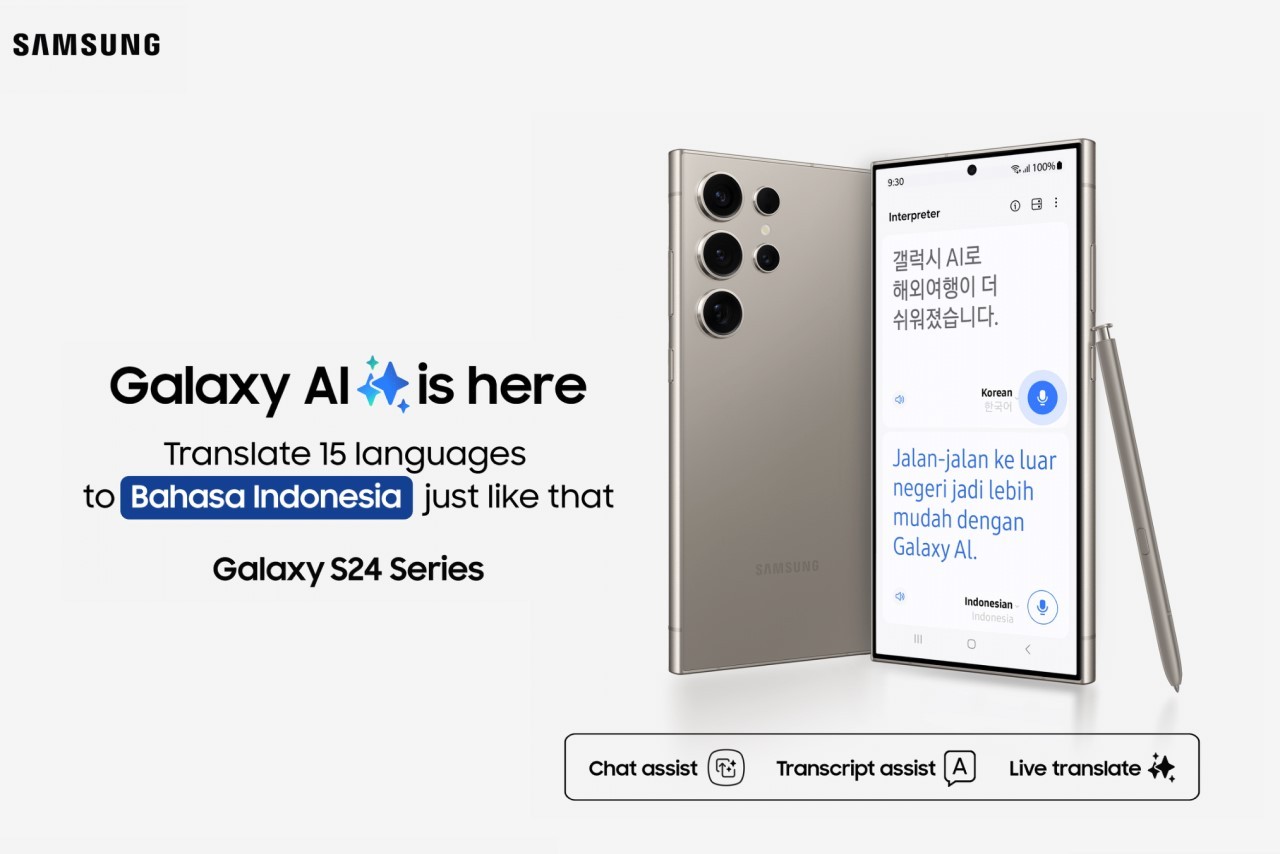 Galaxy AI Kini Sudah Mendukung Bahasa Indonesia