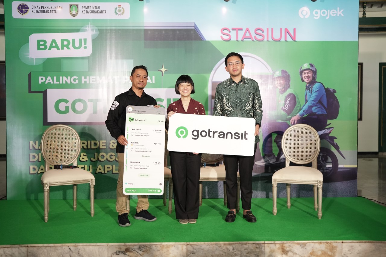 Gojek Hadirkan Layanan GoTransit di Solo-Yogyakarta, Ada Promo Diskon Hingga 90%
