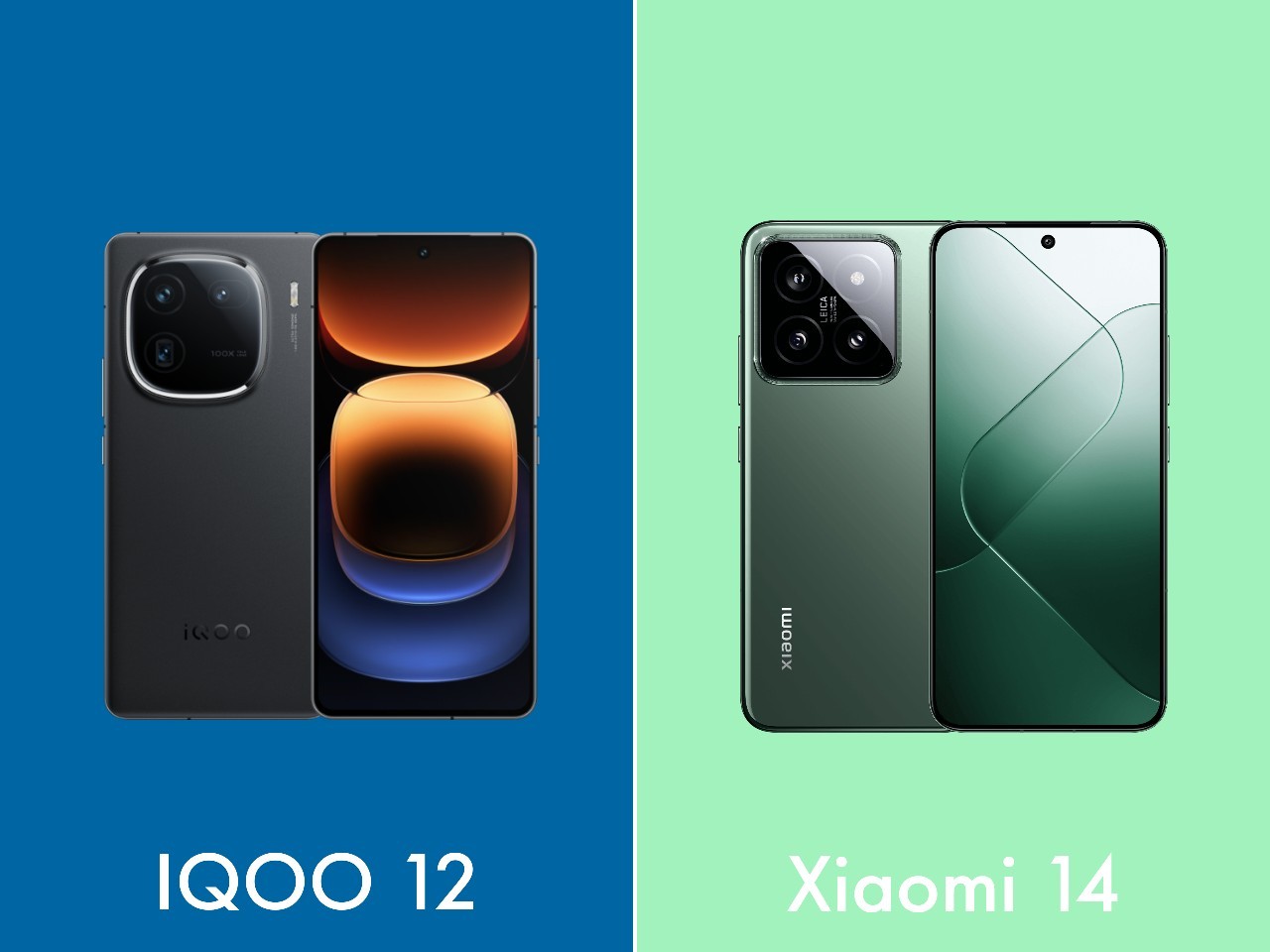 IQOO 12 Vs Xiaomi 14 - Header