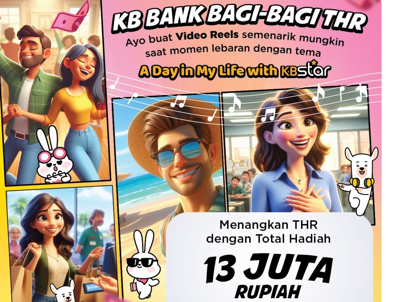 KB Bank Gelar Kompetisi Video Reels Instagram dan TikTok, Ada Hadiah Total 13 Juta