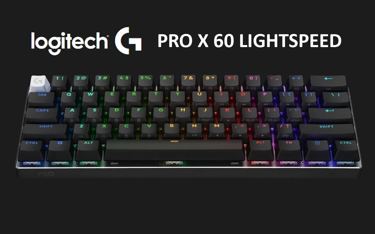 Manjakan Gamer, Keyboard Logitech G PRO X 60 LIGTSHPEED Resmi Dijual dengan Fitur KEYCONTROL