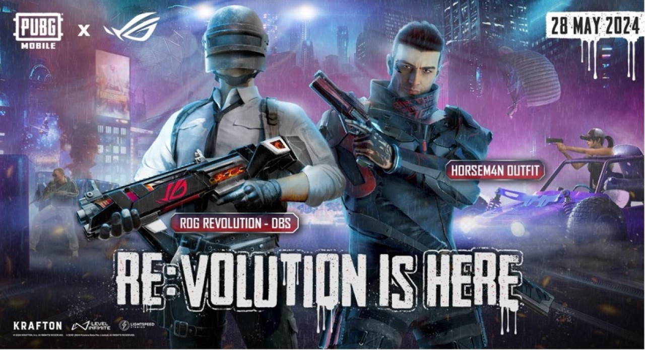 PUBG Mobile Berkolaborasi dengan ASUS ROG Sajikan Pengalaman Seru