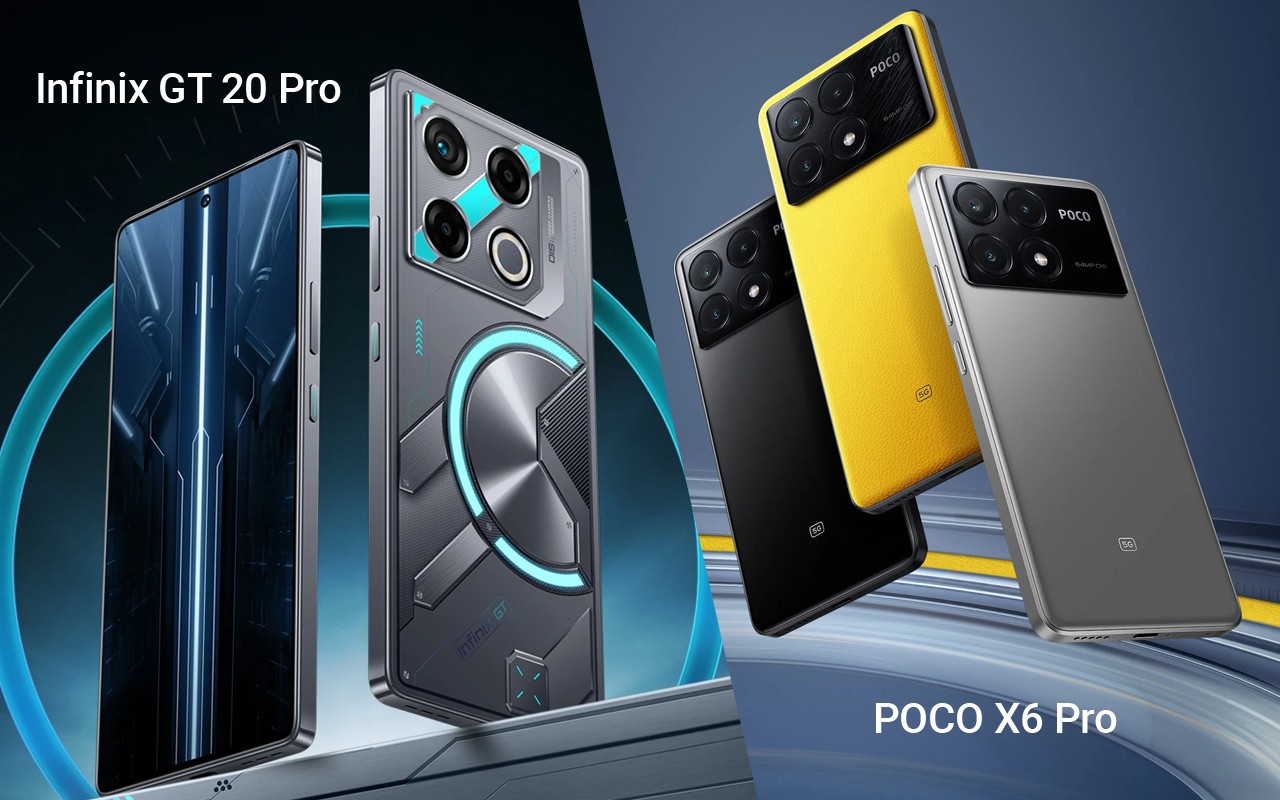 Infinix GT 20 Pro vs POCO X6 Pro Header