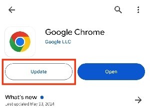 Solusi Google Chrome Tidak Bisa Dibuka di HP 6