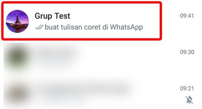 Cara Buat Tulisan Coret, Miring, Dan Tebal Di WhatsApp