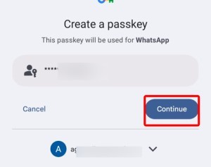 WhatsApp - Passkey - 6